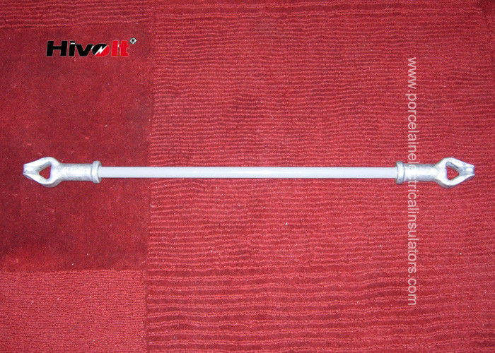 Isolador longo composto bonde HFS-35/70 da tensão do indivíduo do isolador/fibra de vidro de Rod