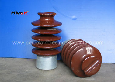 Isoladores bondes padrão da porcelana do IEC, isolador do cargo do Pin 27KV