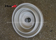 isolador de suspensão da porcelana 160KN/isoladores brancos da porcelana com luva do zinco