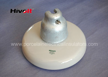 Isolador de suspensão branco do disco do ANSI 52-3 para linhas elétricas da distribuição