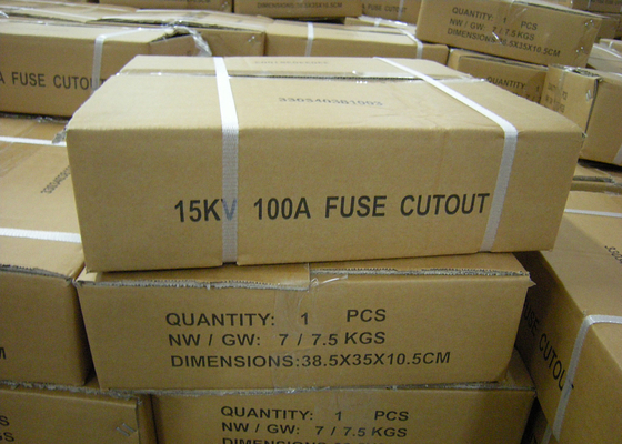 15KV Desligamento de fusível para distribuição de energia de longa duração com distância de arrasto de 600 mm