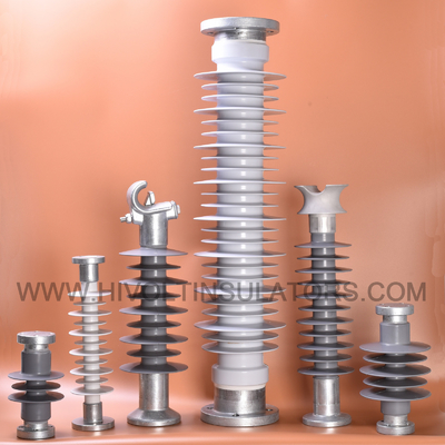 Borracha de silicone 10kV-550kV Impulso de relâmpago de alta tensão Resistir à tensão 110kV-1880KV para transmissão de energia