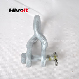 O aço forjado torceu a linha de transmissão hardware do grilhão UN-120 com carga de falha mecânica 120kN