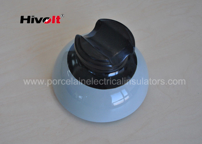 55-5 isoladores cerâmicos de alta tensão da cor cinzenta com linha da porcelana