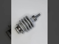 Isolador de buchas HV padrão IEC para arrestores de sobretensão 20KV cor marrom sem flange