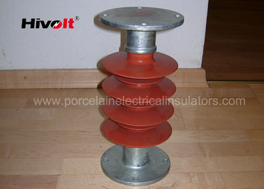 cor vermelha do isolador do cargo da estação da borracha de silicone 35kV para as peças do interruptor